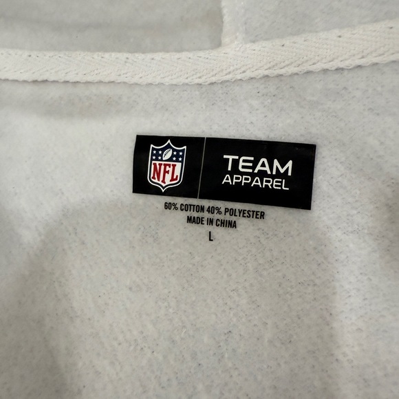 Seattle Seahawks Blue, Green, and White Zip-Up Hoodie Women’s L - Picture 6 of 6